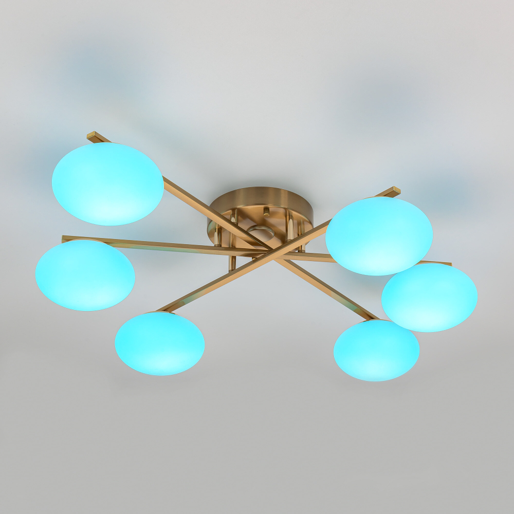 Citilux ATMAN SMART CL226A163 LED RGB Умная люстра Бронза