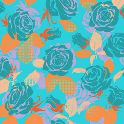 Бирюзовые розы