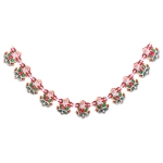 Растяжка бумажная новогодняя «С Новым Годом - Дед Мороз» 220 см