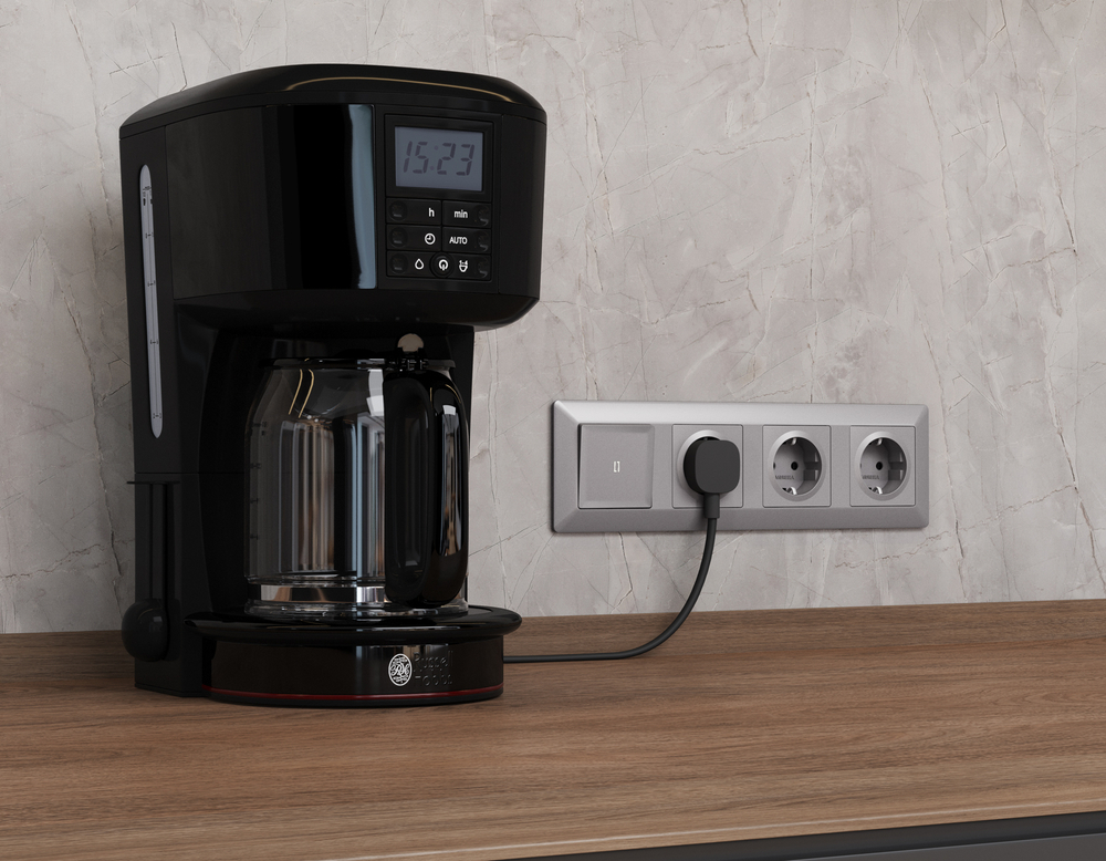 MA502055 Комплект механизма 1-кл выключателя с самовозвратом с подсветкой 5600K ALFA Сталь матовый QUANT (AP5020, VM113, G14W)