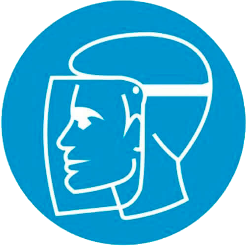 М08 "Работать в защитном щитке"