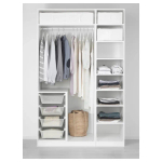 Гардероб - IKEA PAX/FORSAND/ПАКС/ФОРСАНД ИКЕА, 150x60x236 см, белый