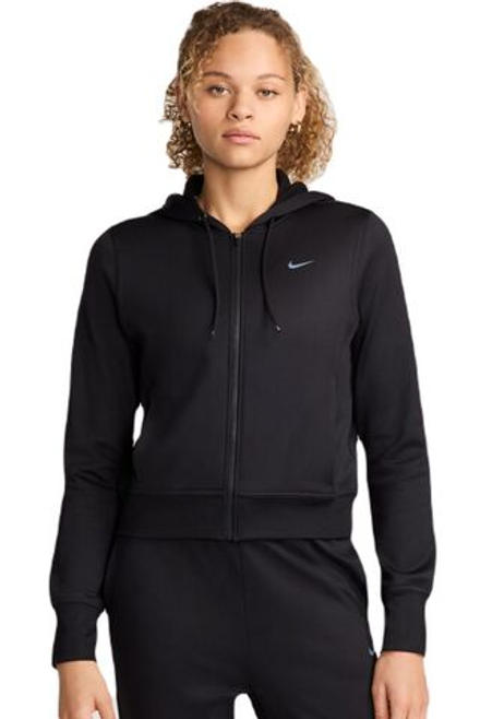 Женская Кофта теннисная Nike Therma-Fit One Full-Zip - черный