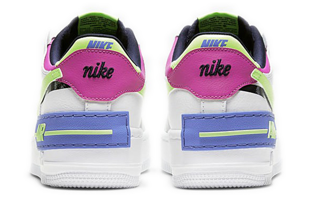 Кроссовки Nike Air Force 1 Shadow (Женская размерная сетка)