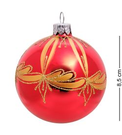 Элита НФШ-1266 Набор ел.украшений Шар 3шт «Веночек» 80 мм