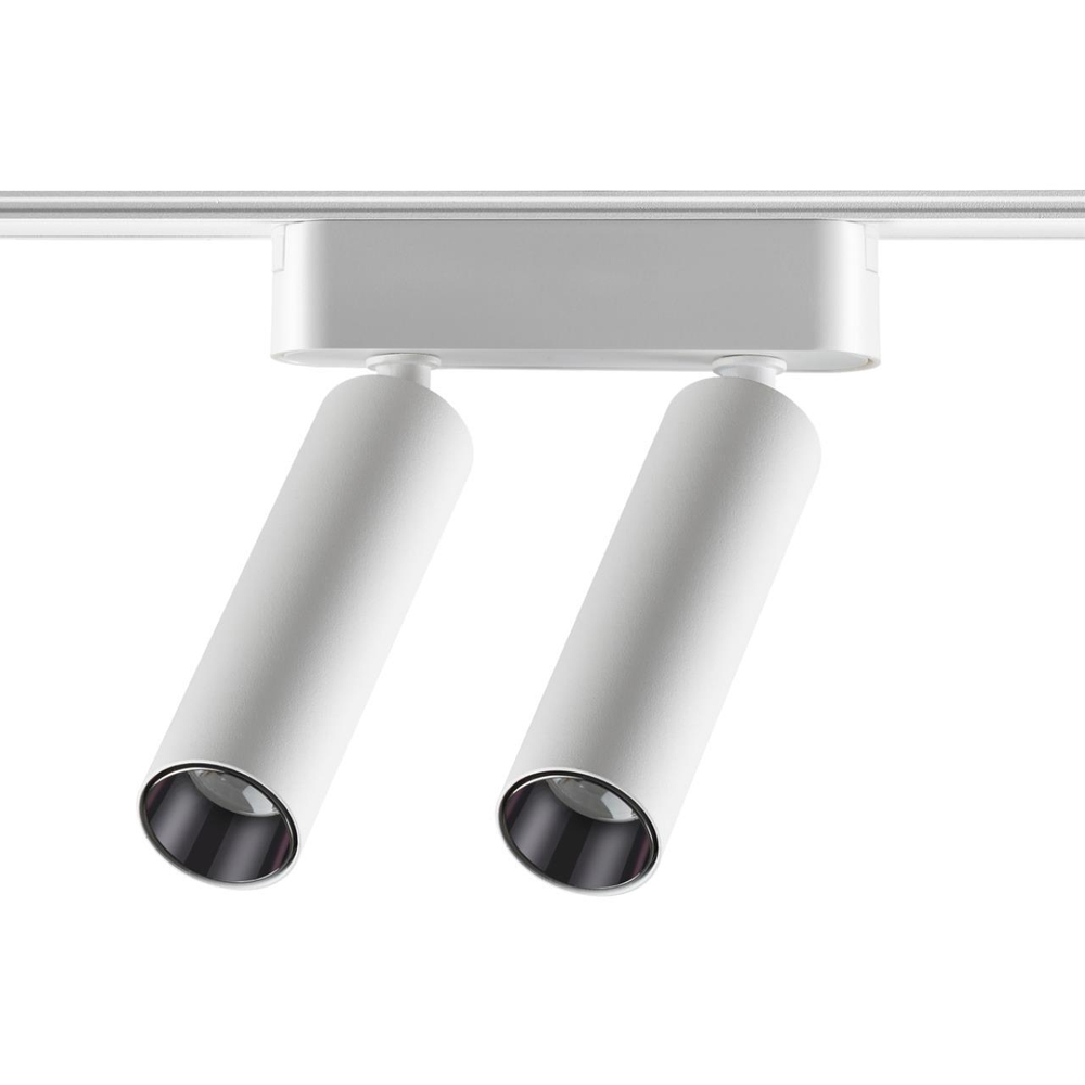 359253 SHINO NT23 182 белый Трековый светильник для низковольтного шинопровода IP20 LED 14W 48V 1260Лм 3000К SMAL