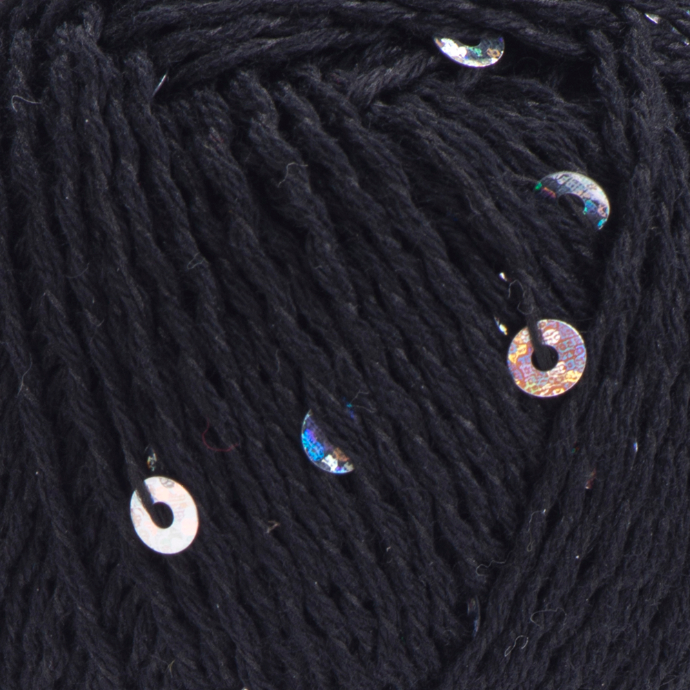 Пряжа YarnArt Cotton Gold Paillettes (7101)