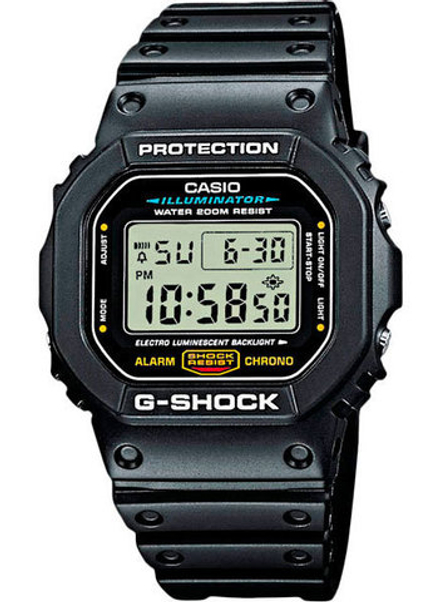 Gshock black watch sales