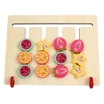 Развивающая игрушка деревянная Лабиринт траснпорт, коробка C-41888