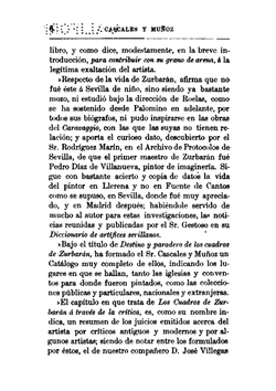 Francisco de Zurbarán. Su época, su vida y sus obras | José Cascales Y Munoz