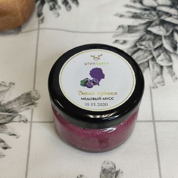 Медовый мусс Дикая черника, 30 гр