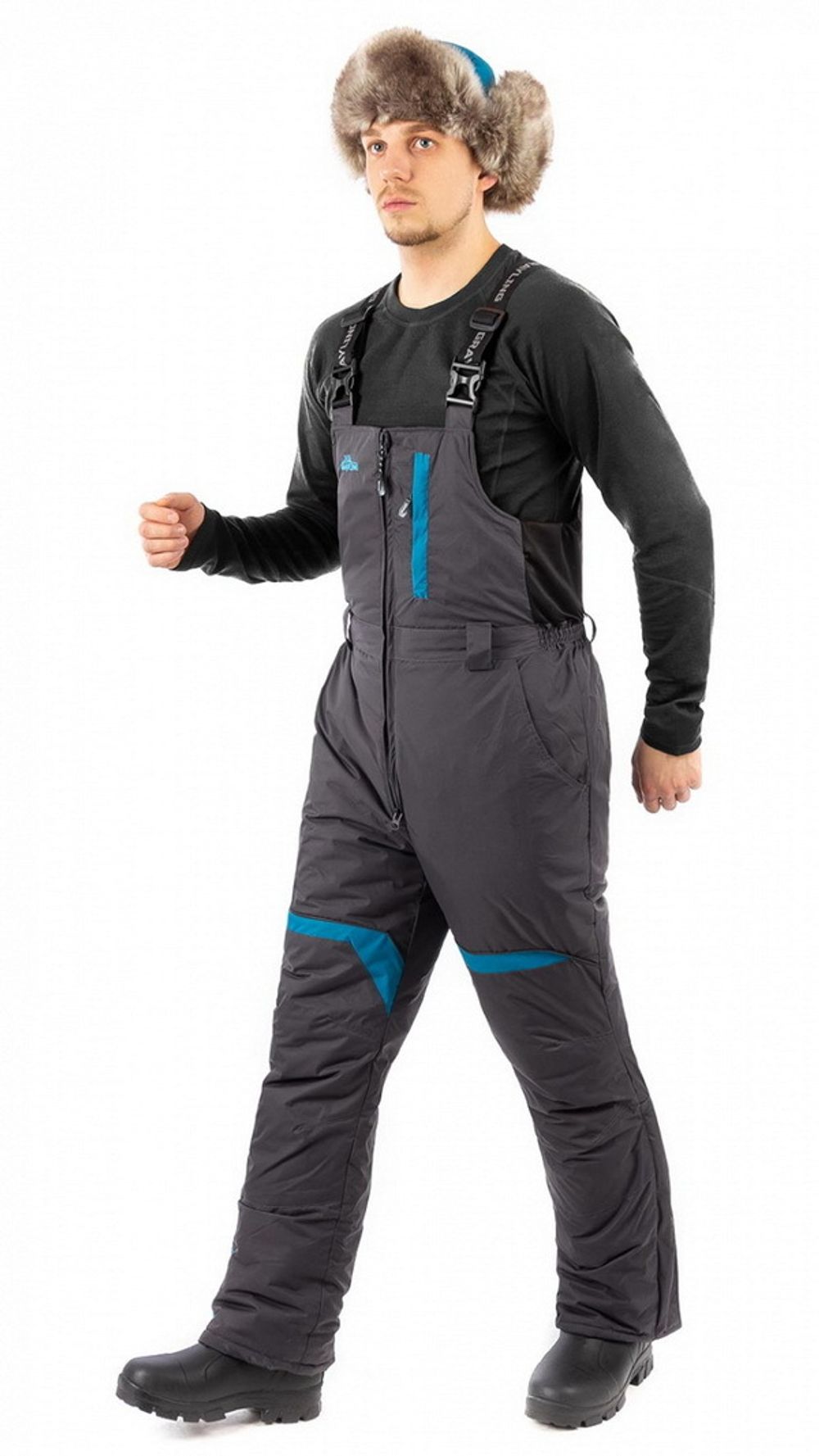 Зимний костюм Соболь -35 (таслан, графит) GRAYLING