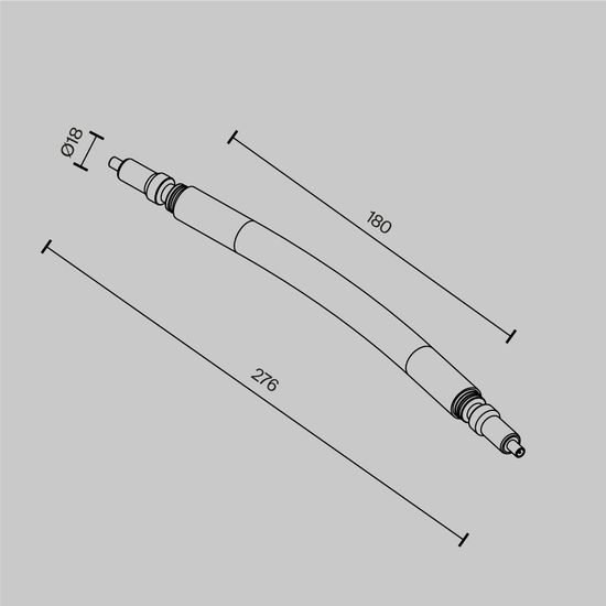 Комплектующие для систем освещения с токоведущими элементами Technical CA005FC-B