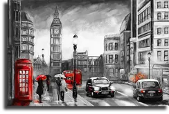 Постер "Нарисованный Лондон"