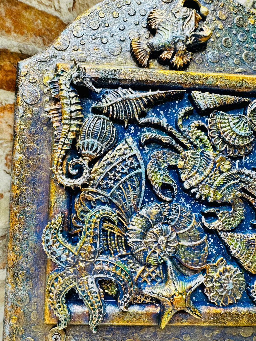 Ключница "Морское дно"