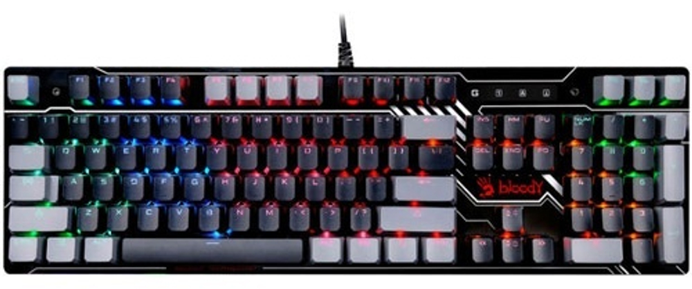 Клавиатура A4Tech Bloody B808N черный
