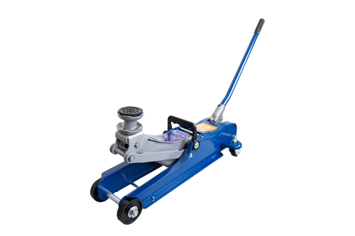 Домкрат подкатной (2т) Kraft 80-360 мм, низкопрофильный кейс