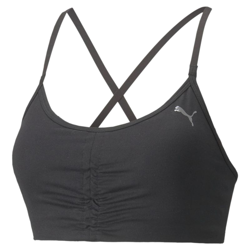 ТОП теннисный Puma Low Impact Studio Training Bra - черный