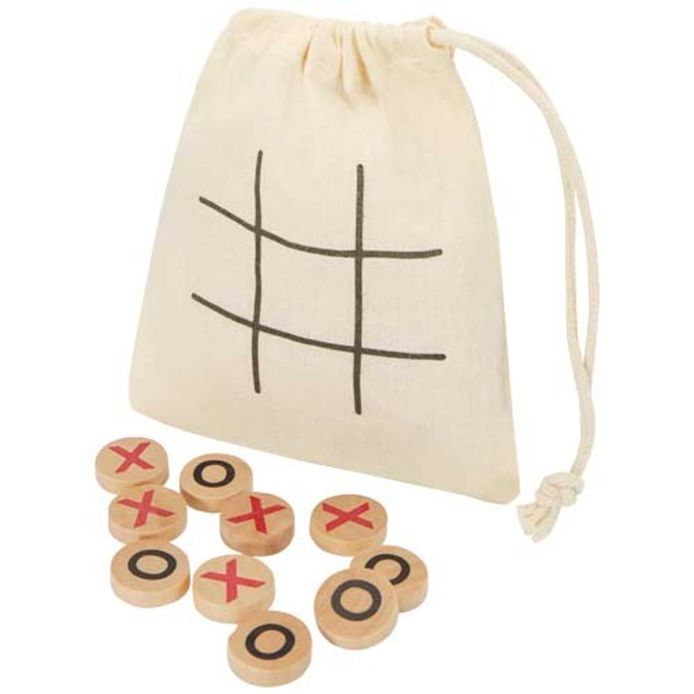 Деревянная игра в крестики-нолики Whorl