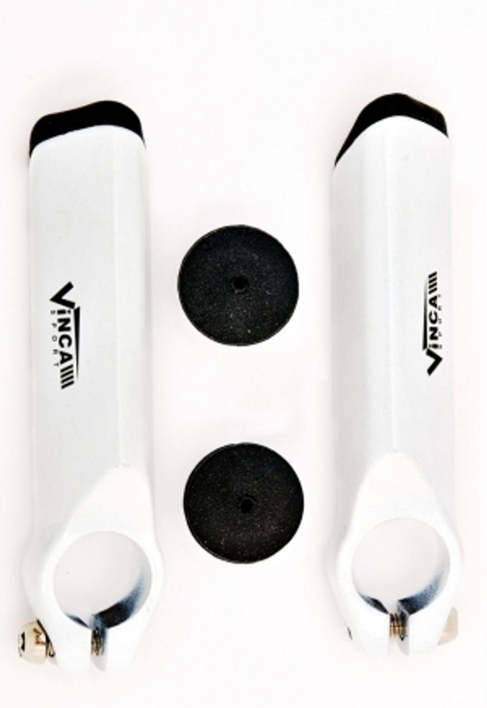 Рога с логотипом (пара) белые. инд.уп. Vinca Sport VBE 3