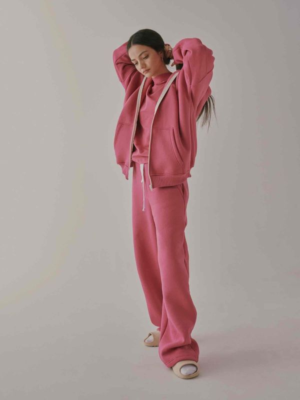 Худи Garden С Начесом на молнии роза барокко - фото 5