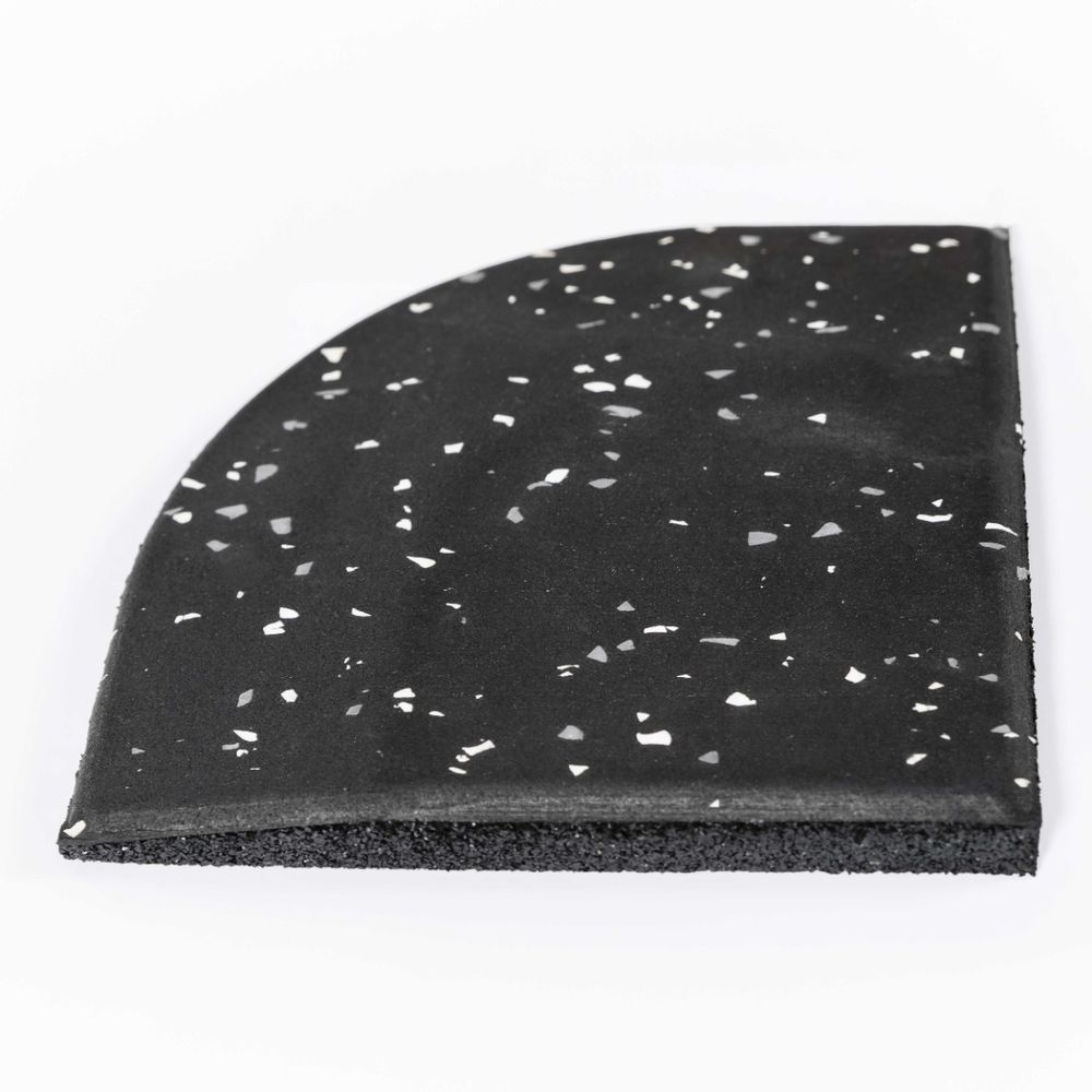 Бордюр резиновый угловой (Sport Рlit Premium) 150x150x15 мм PROFI-FIT