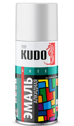 Аэрозольная алкидная краска Kudo , матовая, 210 мл