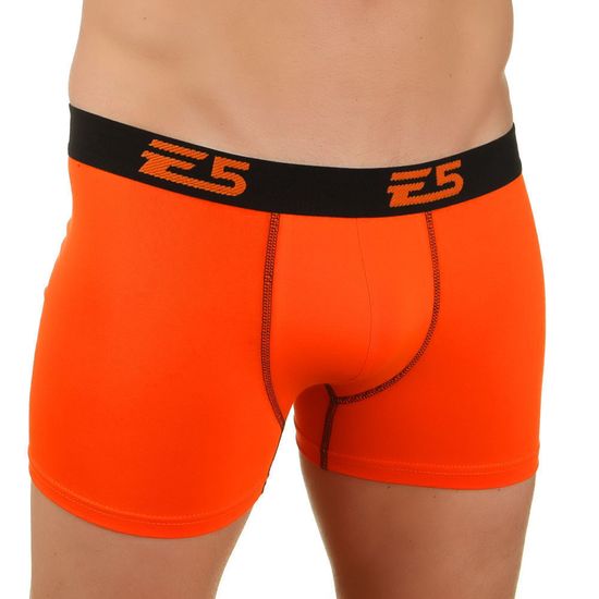 Мужские трусы боксеры оранжевые E5 014