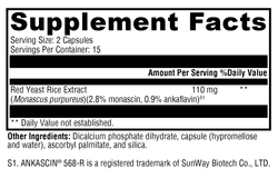 Red Yeast Rice 30 Capsules