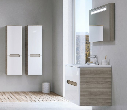 Зеркало Ravak Classic 70 X000000954 с подсветкой Капучино