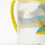 4644211 Бутылочка для кормления "Фрукты пляж" 150 мл цилиндр, с ручками 4644211