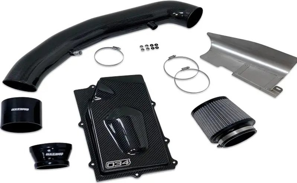 Система холодного впуска 034Motorsport X34 4" Carbon Fiber Closed-Top Cold Air Intake System Audi TT RS & RS3 2.5 TFSI EVO