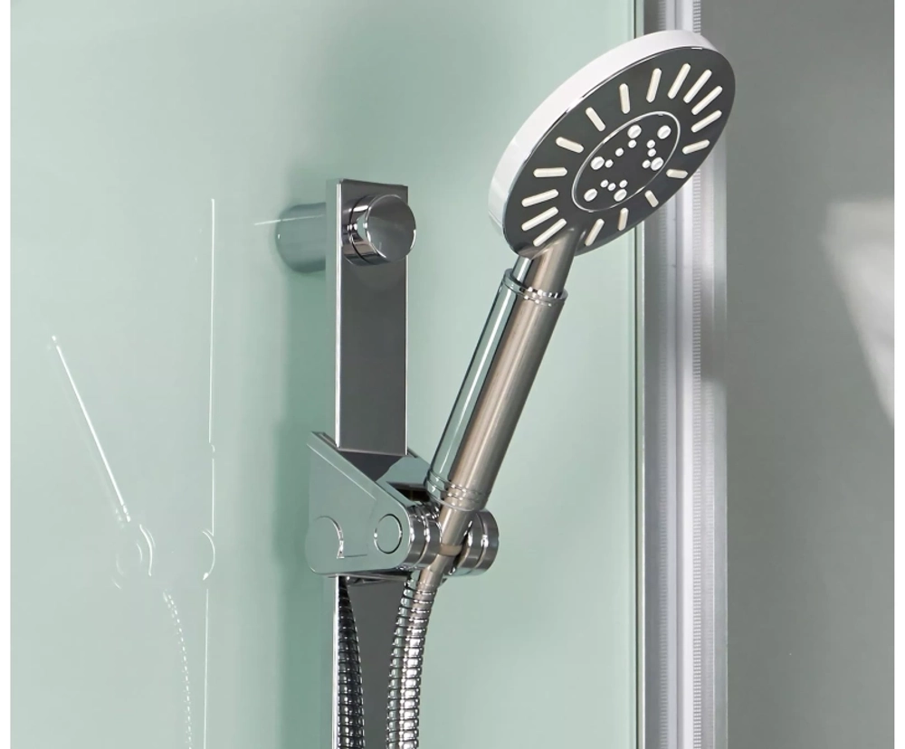 Душевая кабина WeltWasser (ВельтВассер) Maine 90/90 R, с низким поддоном, с электрикой и ГМ, 90x90x220