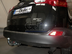 Фаркоп оцинкованный Galia T061C для Toyota RAV4 2013-2018(паспорт и сертификат в комплекте)(без электрики)
