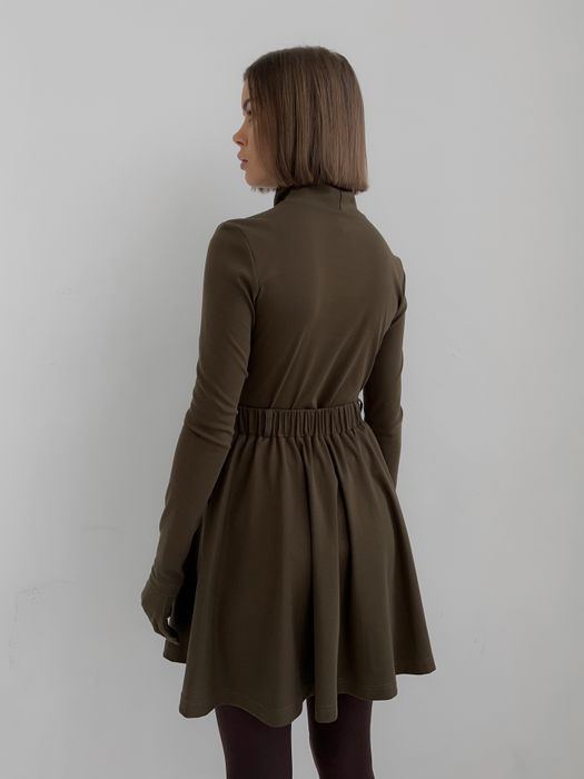 ЛОНГСЛИВ МАДДИ ОЛИВКОВЫЙ (Оливковый XS)