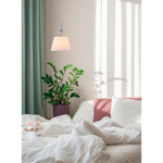 8274/1A CLASSI LN26 046 никель/белый/серый, металл/керамика/ткань Подвес Е14 1*40W 220V VERMONT