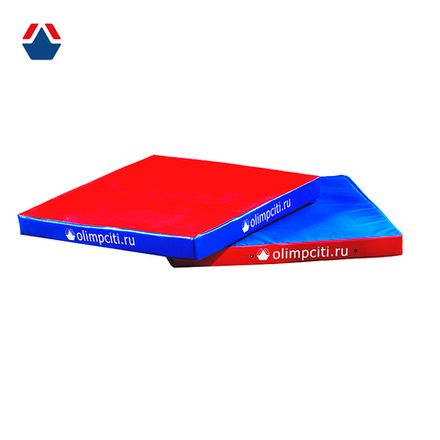 Мат гимнастический квадратный Velcro1000x1000x100mm (тент)