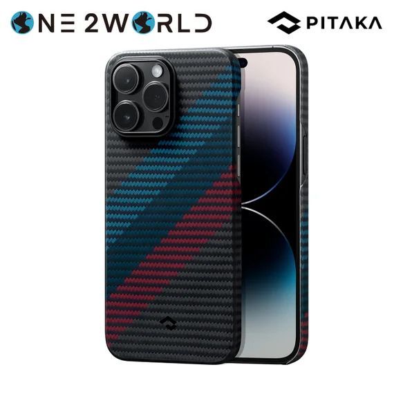 Чехол Pitaka Fusion Weaving MagEZ Case 3 для iPhone 14 Pro (6.1"), Movement, кевлар (арамид) MI1401P