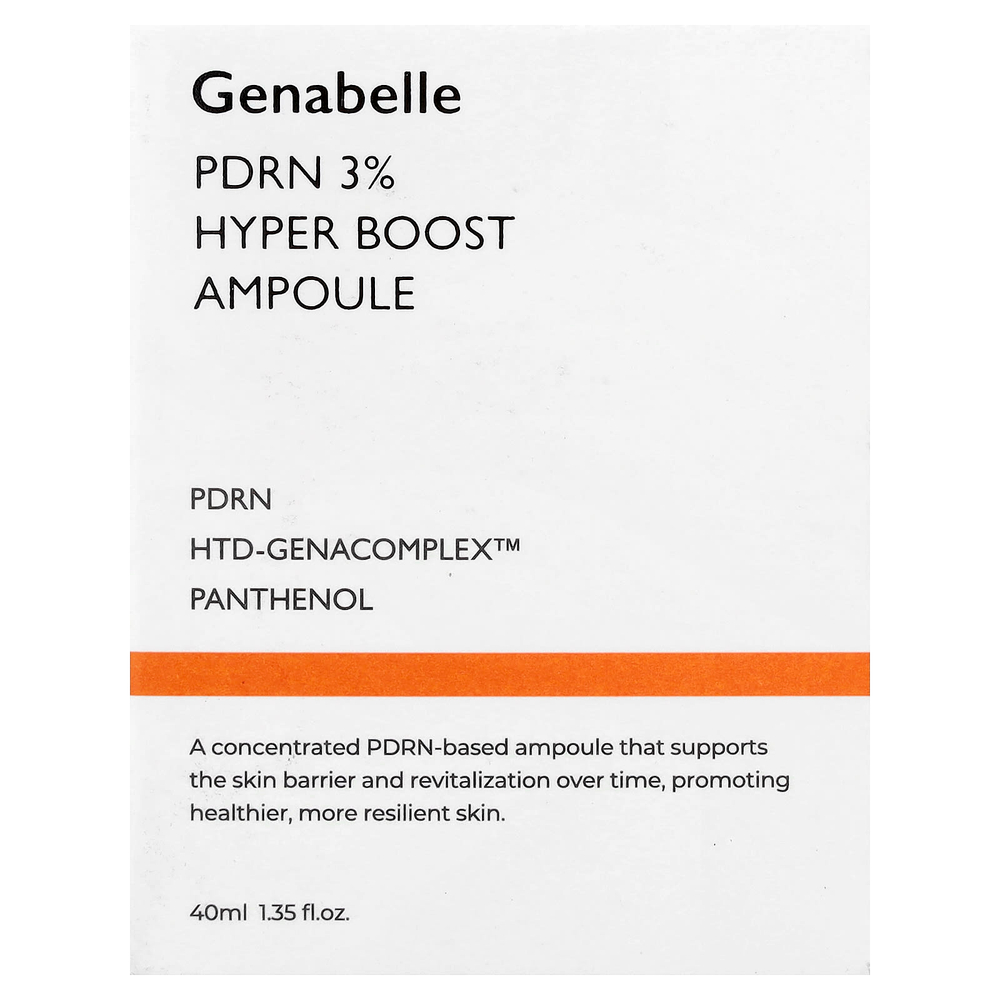 Genabelle, BDRN 3% Hyper Boost Ampoule, сыворотка с экстрактом 3% Hyper Boost, 40 мл (1,35 жидк. унции)