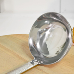 Ложка разливательная 100мл с деревянной ручкой, тм Appetite