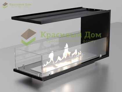 Торцевой биокамин 1000