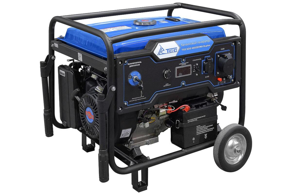Бензиновый генератор TSS SGG 6000EHNA Duplex