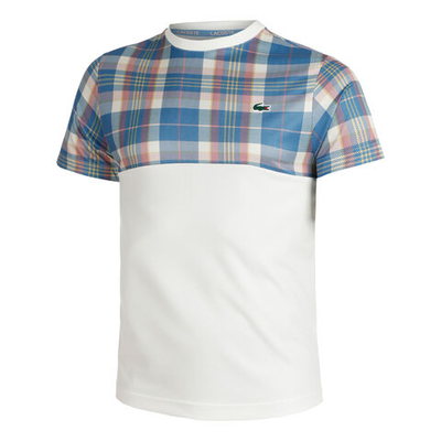 Мужское теннисное поло Lacoste T-Shirt Men - Multicoloured, Blue