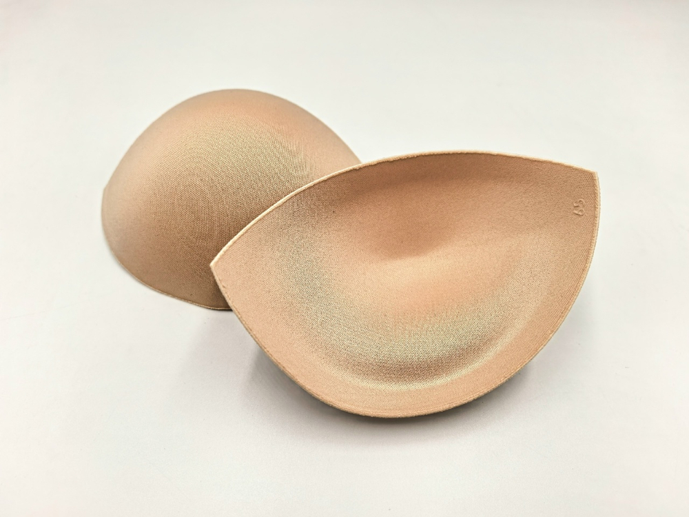 Чашки, балконет, пушап, бежевые (BС53-126.65), 60С, 65В, 70А