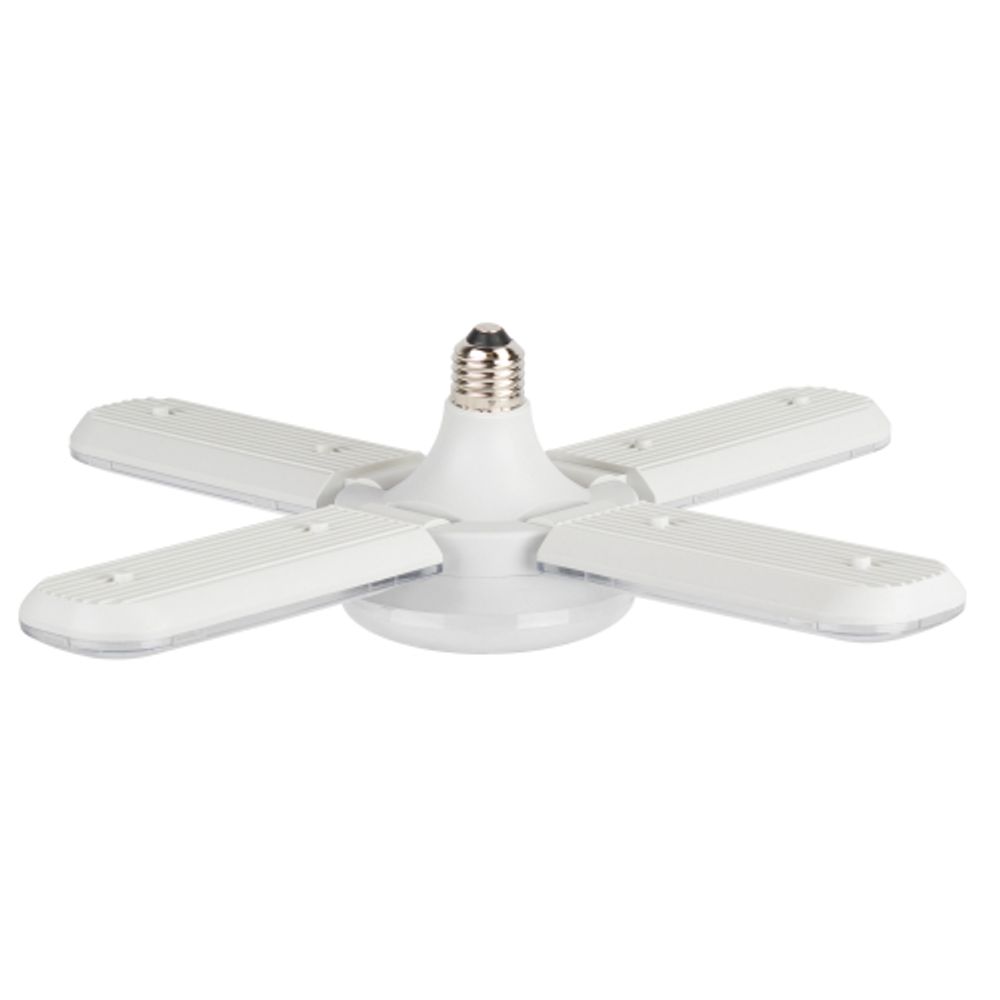 Фитолампа для растений светодиодная ЭРА GREEN LINE ФИТО-65W-PL-E27-GR 5-ти лепестковая розового свечения 65 Вт Е27