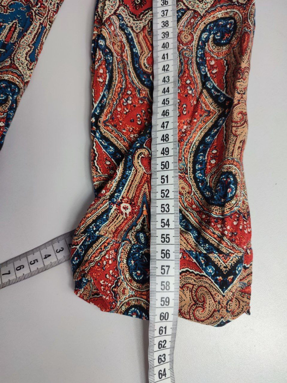 Блузка Zolla с интересным принтом 52 размер