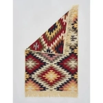 Коврик Kilim GOLD из хлопка 60коричневый-бежевый, Турция 57739