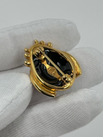 Брошь Божья коровка Swarovski