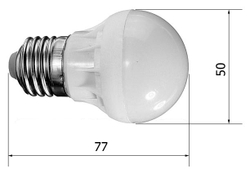 Лампа RGB с пультом 3W R50 E27 D1