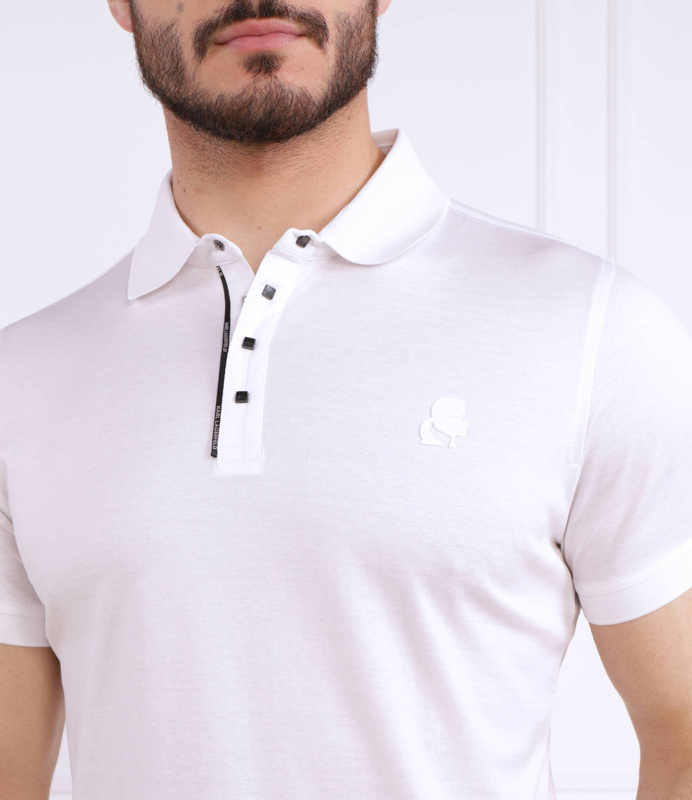 Поло Karl Lagerfeld - белый(745010 532200)